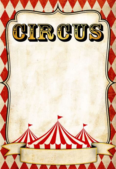 Circus Poster Template